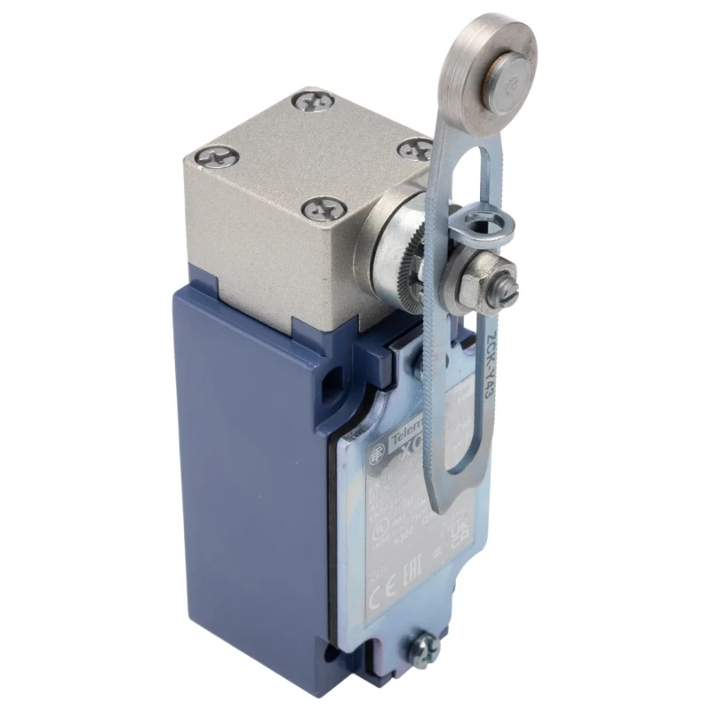 Telemecanique Sensors XCKJ Series Roller Lever Limit Switch, 1 NO/1 NC, IP66, Zamak Housing, 50V AC/DC, 3A 