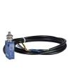 Telemecanique Sensors XCMD Series Plunger Limit Switch DPST Zinc Zamak Alloy Housing 240V AC 1.5A XCMD25F0L1