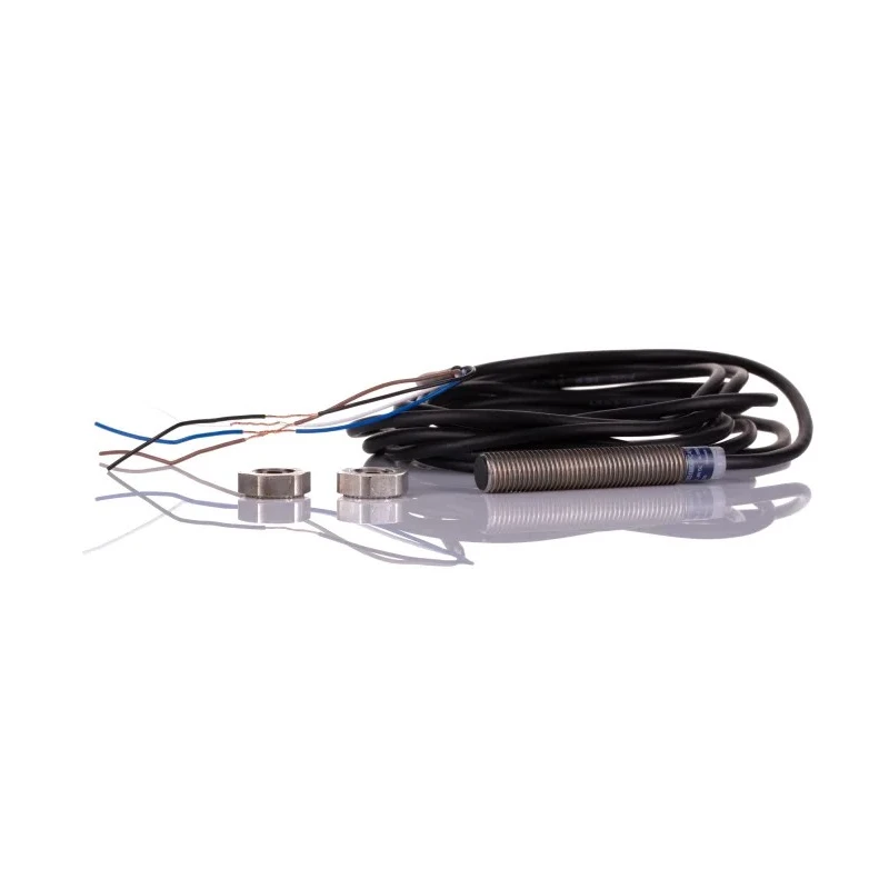 Telemecanique Sensors Threaded Barrel Inductive Proximity Sensor M8 x 1 PNP 36 V DC 200 mA XS1M08PC410