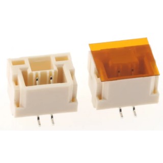 JST GH Series Straight Surface PCB Header 2 Contacts 1.25 mm Pitch 1 Row Shrouded BM02B-GHS-TBT(LF)(SN)
