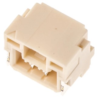 JST GH Series Right Angle Surface PCB Header, 2 Contact(s), 1.25 mm Pitch, 1 Row, Shrouded SM02B-GHS-TB(LF)(SN)