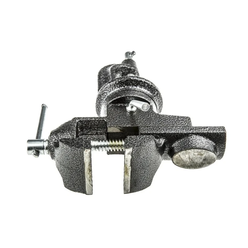 RS PRO Bench Vice with Clamp Mount, Jaw Width 65 mm, Jaw Opening 60 mm, Jaw Depth 30 mm, Weight 2.1 kg 752-2428