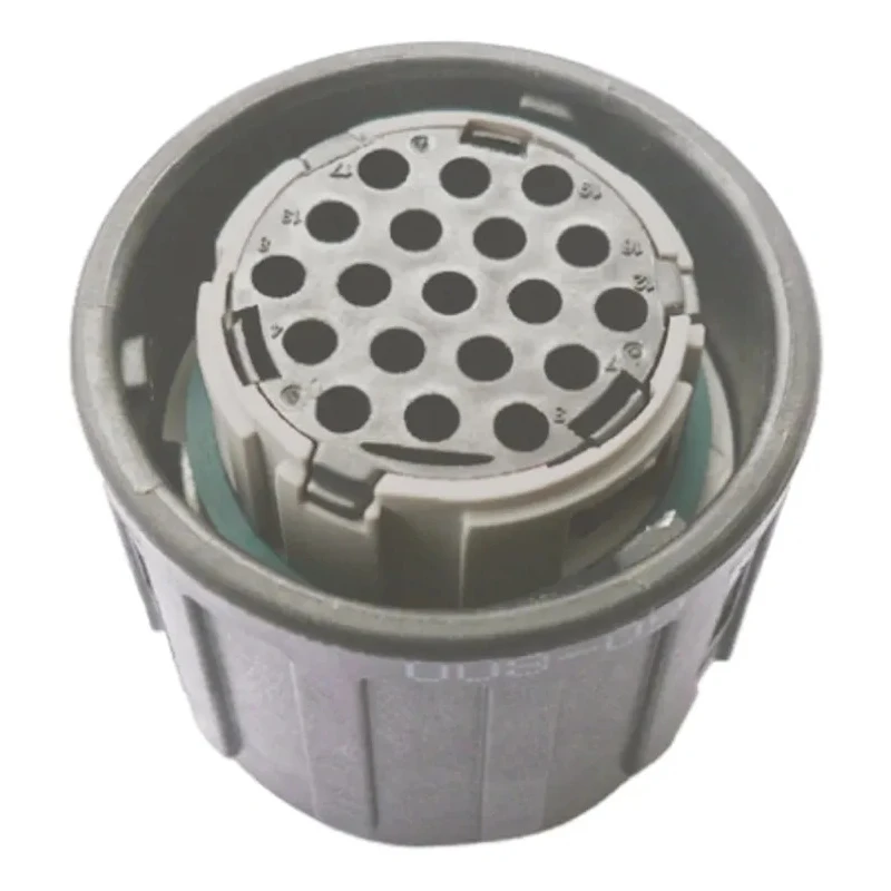 ITT Cannon APD 19 Pole Straight Standard DIN Plug 48V DC Cable Male Crimp Termination 121583-0121
