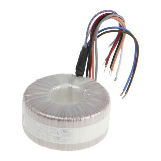 Block 230 V ac 2 x 24 V ac Toroidal Transformer 2 Output 300 VA RKD 300/2x24