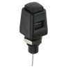 Schutzinger 4 mm Black Polyamide 66 Test Connector, 60V, 5A ESD 6554 / SW