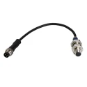 Telemecanique Sensors Threaded Barrel Inductive Proximity Sensor M8 PNP 24 V DC 1.5 mm Detection Distance XS508B1PBP01M8