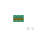 TE Connectivity Pluggable Terminal Block, 3-Contact, 3.5 mm Pitch, 1 Row, 150V AC, 8A Current, Phosphor Bronze 2350398-3