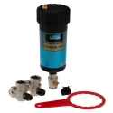 RS PRO 5 bar Water Filter Kit with Heating Filter Body, Magnet, Valves, and Tools 195-2206