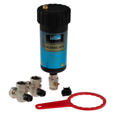 RS PRO 5 bar Water Filter Kit with Heating Filter Body, Magnet, Valves, and Tools 195-2206