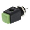 Schutzinger 4 mm Green Terminal Post Polyamide 66 Body, Quick Release Panel Mount Single Pole Connector ESD 498 / GN