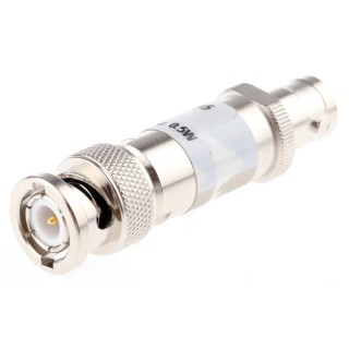 Telegartner RF Attenuator BNC Plug to BNC Socket 50Ω 1GHz–1.5GHz 0.3dB Attenuation Straight Male to Female J01006A0835