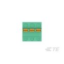 TE Connectivity Pluggable Terminal Block 3-Contact 5 mm Pitch 1 Row 300V ac 16A 2350397-3