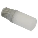 SMC Resin Pneumatic Silencer 1 MPa Threaded Male R 1/4 inch Connection Noise Reduction 30dB AN20-02