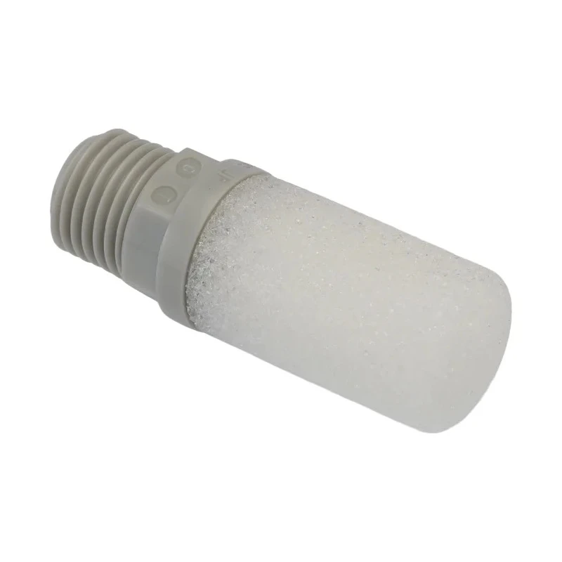 SMC Resin Pneumatic Silencer 1 MPa Threaded Male R 1/4 inch Connection Noise Reduction 30dB AN20-02