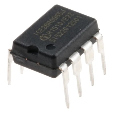 Infineon 8-Pin DIP 5-Channel PWM Controller 65 kHz Switching Frequency 27V Maximum Supply Voltage ICE3BR0665JXKLA1