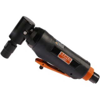 Bahco Air Angle Grinder with Rubber Grip Handle 164W Power, 20000rpm Speed, 6.3 Bar Pressure BP115