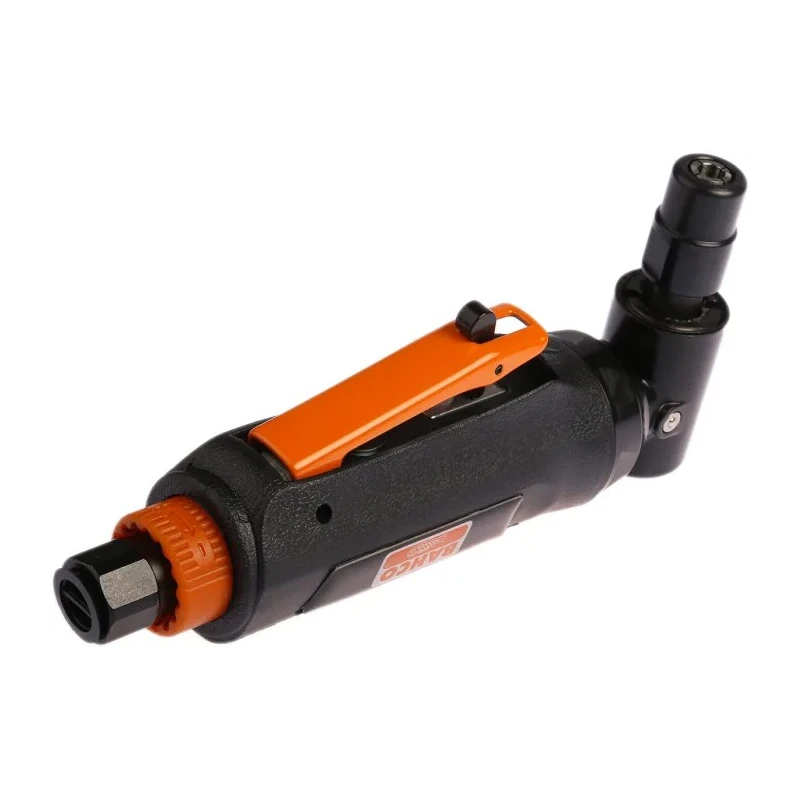 Bahco Air Angle Grinder with Rubber Grip Handle 164W Power, 20000rpm Speed, 6.3 Bar Pressure BP115