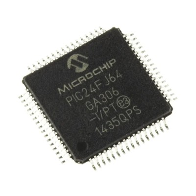 Microchip 16 bit PIC PIC24FJ Microcontroller 32 MHz 64kB FLASH 64-Pin TQFP PIC24FJ64GA306-I/PT