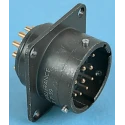 Souriau Sunbank by Eaton MIL Spec Circular Connector Copper Alloy Straight 32 Way Panel Mount 7.5A 85102E1832P50