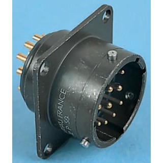 Souriau Sunbank by Eaton MIL Spec Circular Connector Copper Alloy Straight 32 Way Panel Mount 7.5A 85102E1832P50