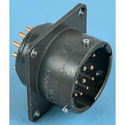 Souriau Sunbank by Eaton MIL Spec Circular Connector Copper Alloy Straight 32 Way Panel Mount 7.5A 85102E1832P50