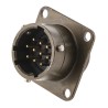 Souriau Sunbank by Eaton MIL Spec Circular Connector Copper Alloy Straight 10 Way Panel Mount 7.5A 85102E1210P50