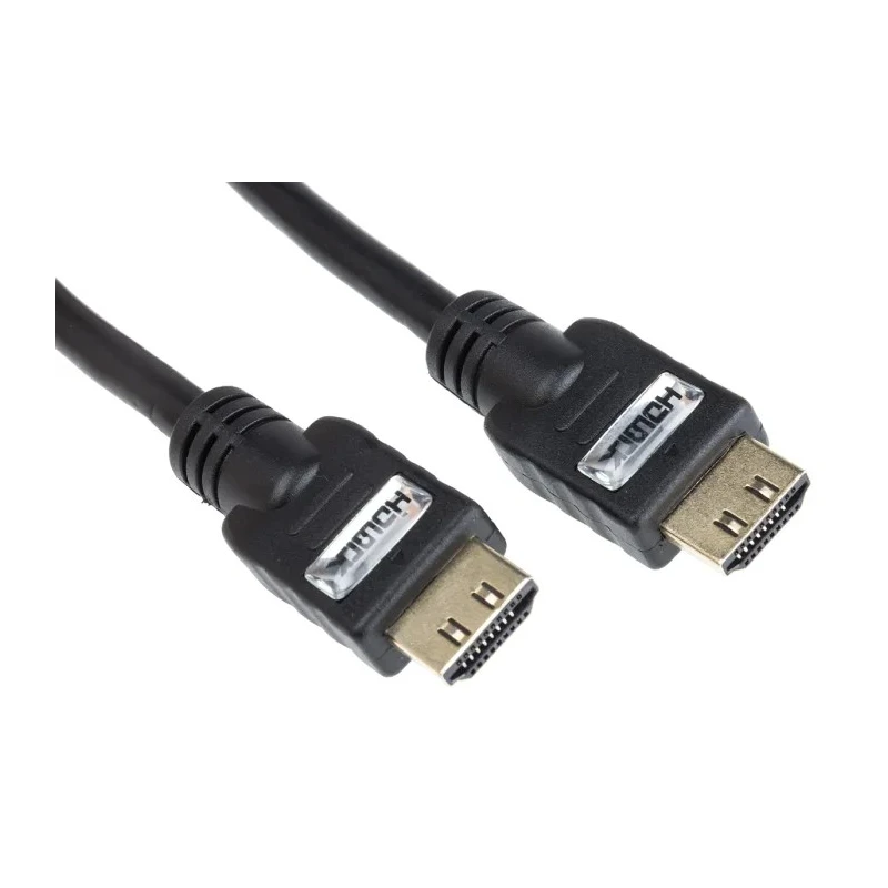 RS PRO 1 m 8K HDMI Cable Male HDMI to Male HDMI PVC Jacket Black 195-4889