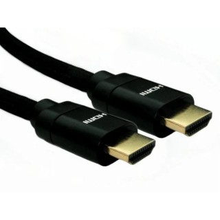 RS PRO 3 m 8K HDMI Cable Male to Male Connector Black PVC Jacket 195-4897