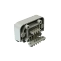 Amphenol Industrial Automotive Connector Male Grey Flange 8 Way Solder Termination 7.5A IP67 ATM13-08PA-BM03