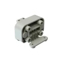 Amphenol Industrial Automotive Connector Male Grey Flange 3 Way Solder Termination IP67 7.5A 41x28.5x39.7mm ATM13-3P-BM03