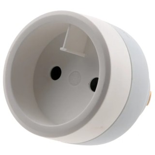 Legrand Travel Adapter Europe to USA 230V 6A Connector 2-Pin Euro Plug to US Socket Outlet 0 503 86