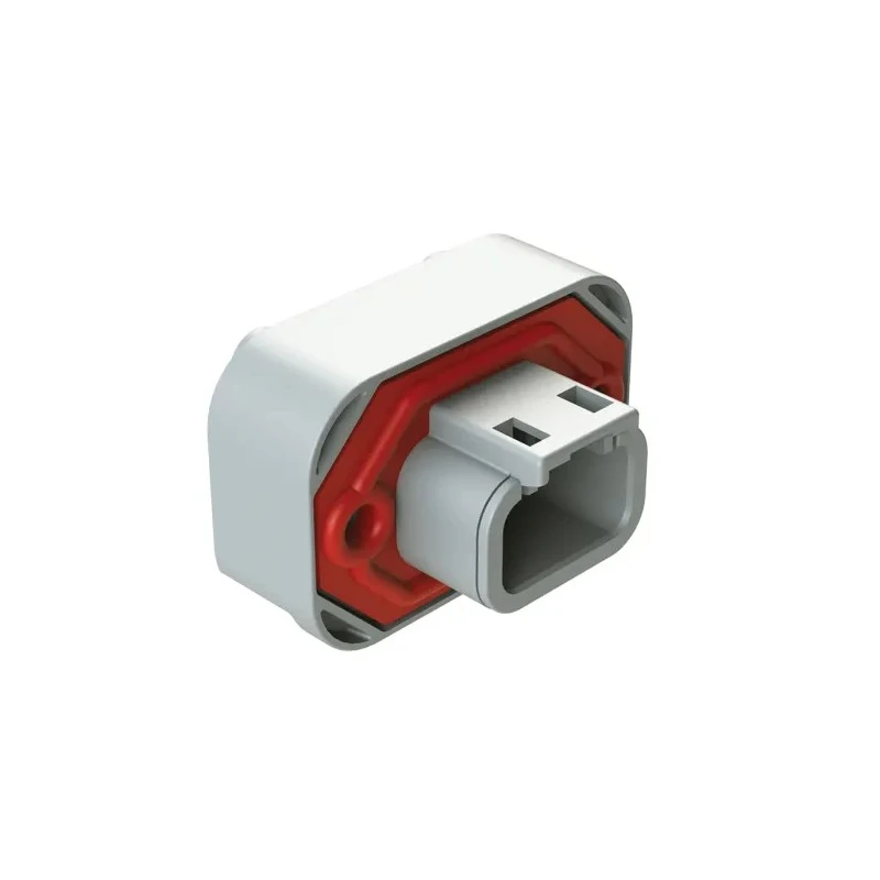 Amphenol Industrial ATM15 Automotive Connector Male Grey Flange 3 Way Solder Termination 7.5A IP67 ATM15-3P-BM03