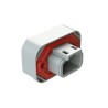 Amphenol Industrial ATM15 Automotive Connector Male Grey Flange 3 Way Solder Termination 7.5A IP67 ATM15-3P-BM03