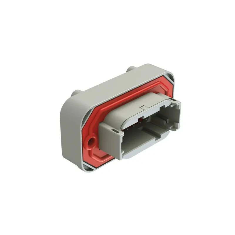 Amphenol Industrial Automotive Connector Male Grey Flange 12 Way Solder Termination 7.5A IP67 ATM15-12PA-BM03
