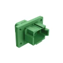 Amphenol Industrial Automotive Connector Male Green Panel Mount 8 Way Crimp Termination AT04-08PC-L012