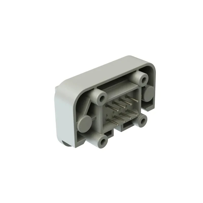 Amphenol Industrial ATM15 Automotive Connector Male Grey Flange 8 Way Solder Termination 7.5A Current Rating ATM15-08PA-BM03