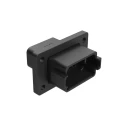 Amphenol Industrial AT04 Automotive Connector Male Black Panel Mount 12 Way Crimp Termination AT04-12PA-LE14