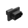 Amphenol Industrial AT04 Automotive Connector Male Black Panel Mount 12 Way Crimp Termination AT04-12PA-LE14