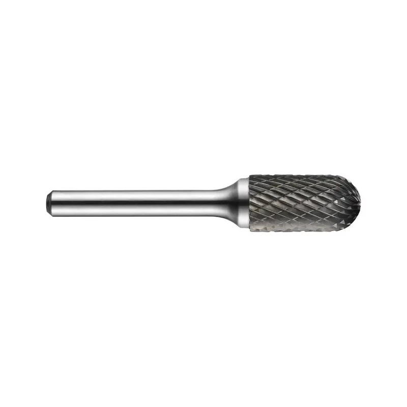 Dormer P805 Series Ball Nosed Cylinder Burr, 12.7 mm Head Diameter, Carbide, 6 mm Shank Diameter, 70 mm Overall P80512.7X6.0
