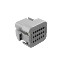 Amphenol Industrial ATV06 Automotive Connector Male Grey Cable 18 Way Solder Termination ATV06-18SA-RR01