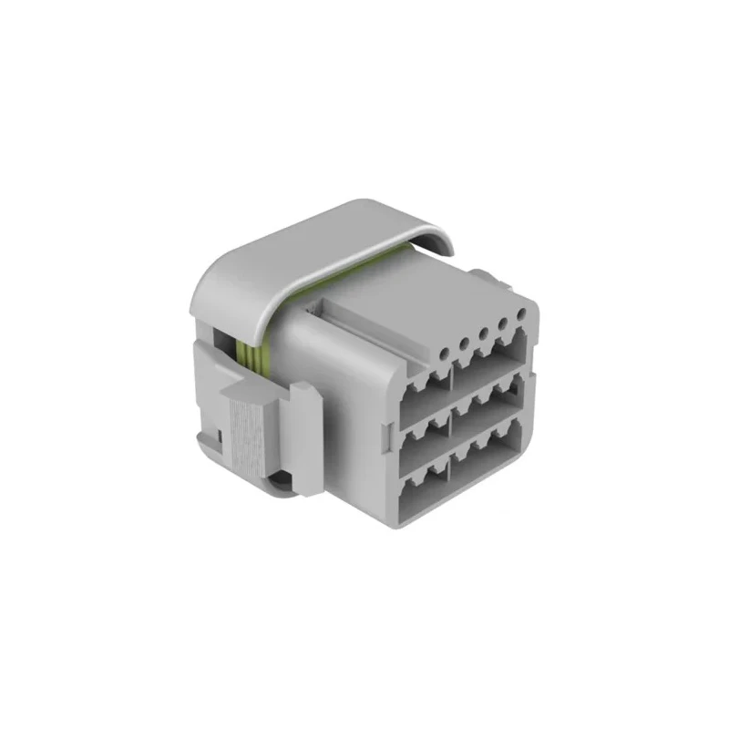 Amphenol Industrial ATV06 Automotive Connector Male Grey Cable 18 Way Solder Termination ATV06-18SA-RR01