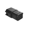 Amphenol Industrial Automotive Connector Female Black Cable 18 Way Solder Termination ATV04-18PB