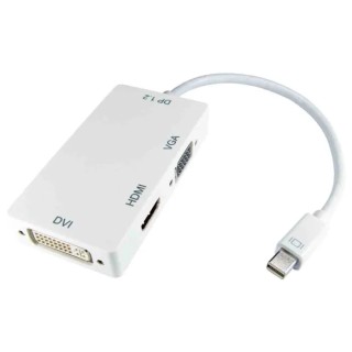 RS PRO HDMI Adapter Female Mini DisplayPort Straight Connector 500mm Length 195-4281