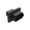 Amphenol Industrial Automotive Connector Male Black Panel Mount 12 Way Crimp Termination 13A Current AT04-12PA-CL06