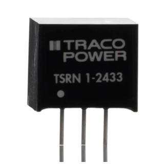 TRACOPOWER Switching Regulator PCB 3.3 V DC Output Voltage 1 A Current SIP Package TSRN 1-2433