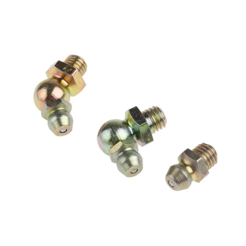RS PRO Grease Nipple Kit Contains H1 Straight 1/4 In BSF X50, H3-90 1/4 In BSF X50, H2-45 1/4 In BSF X50 195-4037