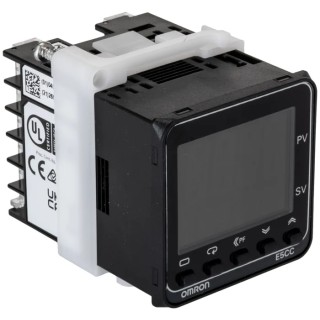Omron Panel Mount PID Temperature Controller 2 Input, 2 Output Solid State Relay, SSR, Logic 240V AC On-Off, PID E5CC