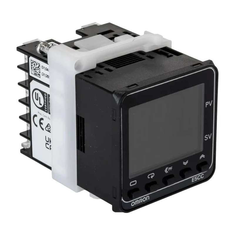 Omron Panel Mount PID Temperature Controller 2 Input, 2 Output Solid State Relay, SSR, Logic 240V AC On-Off, PID E5CC