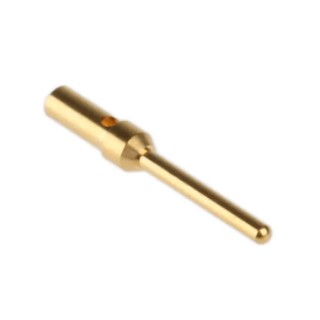 HARTING D-Sub Standard Series 1.04 mm Male Crimp Circular Connector Contact Gold over Nickel 18 AWG 09670003576