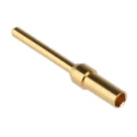 HARTING D-Sub Standard Series 1.04 mm Male Crimp Circular Connector Contact Gold over Nickel 18 AWG 09670003576